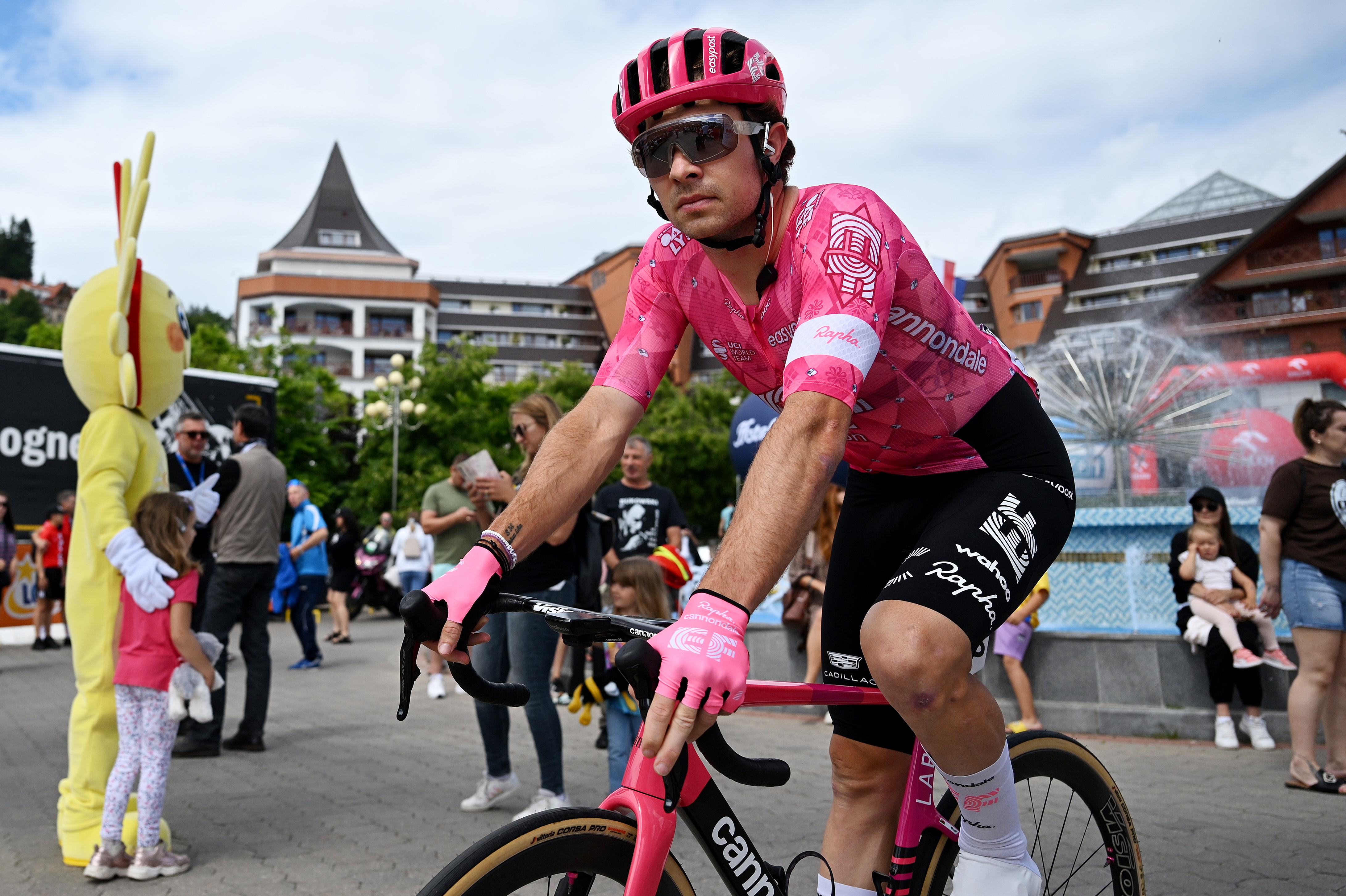 Owain Doull at the Tour of Poland
